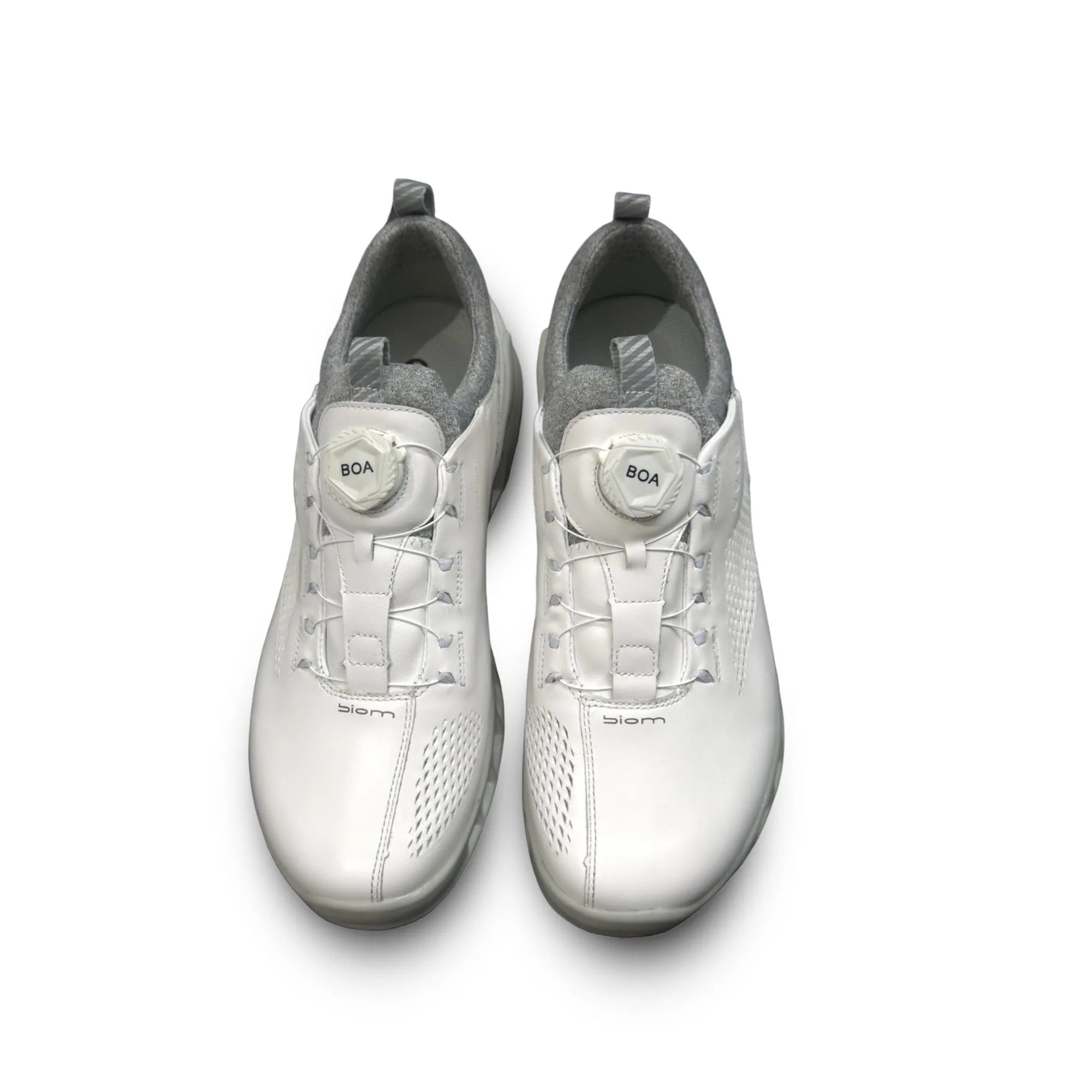 26018-White Superior Golf Sneakers For Men