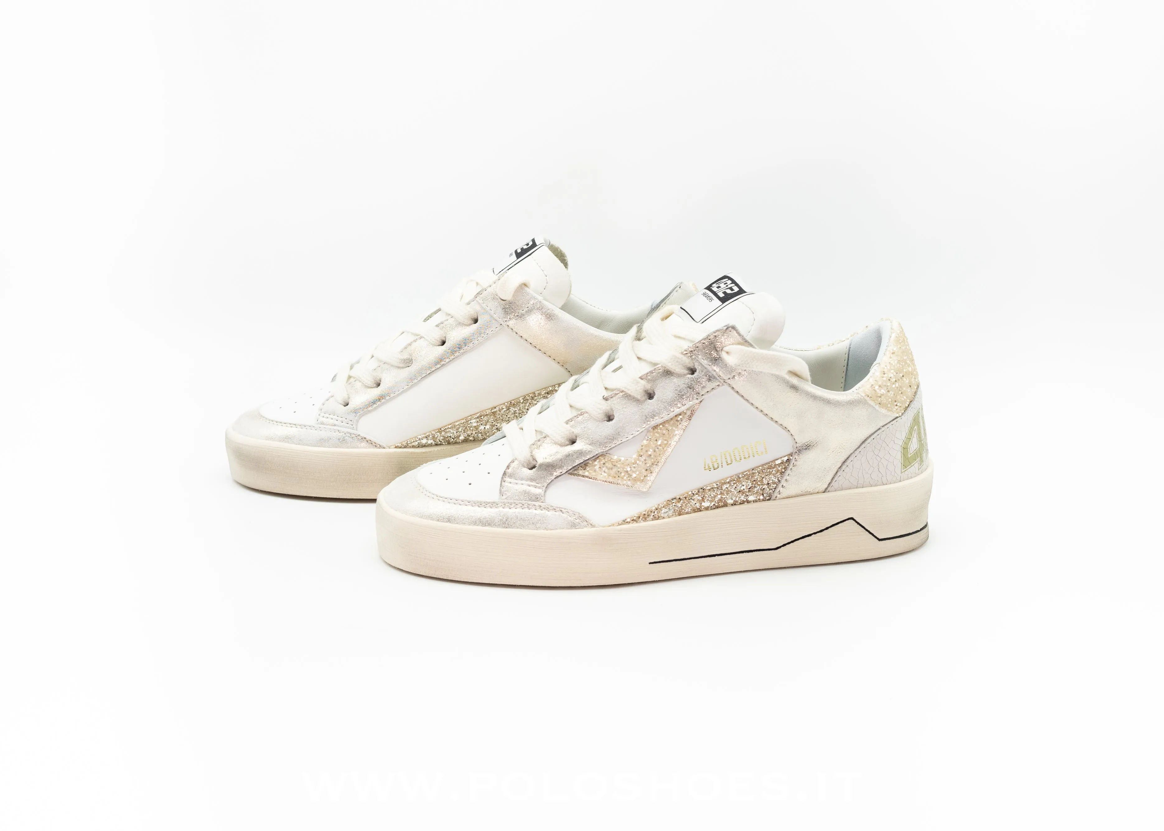4B12 - KYLE SNEAKERS PLATINO