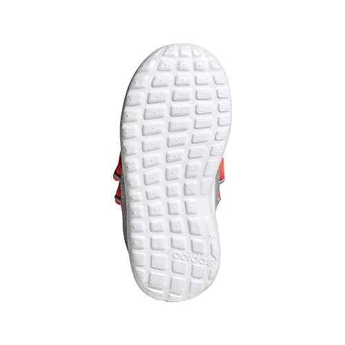 adidas Baby Lite Racer Adapt 3.0 Running Shoe, Glory Grey/Pink/Cyan, 5K