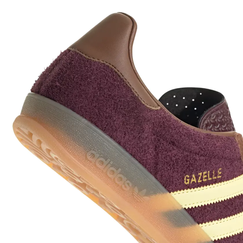 Adidas Originals scarpa sneakers da adulto Gazelle Indoor JI0324 marrone-mandorla