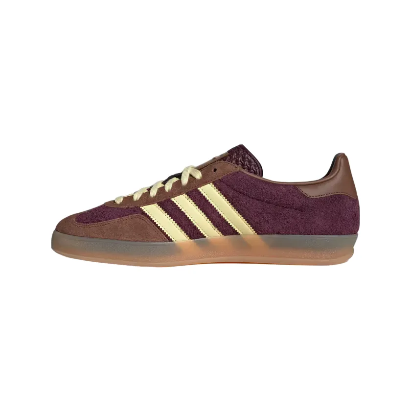 Adidas Originals scarpa sneakers da adulto Gazelle Indoor JI0324 marrone-mandorla
