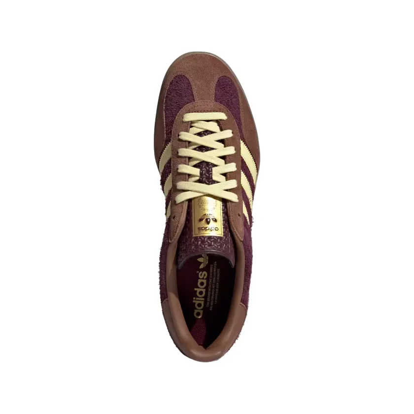 Adidas Originals scarpa sneakers da adulto Gazelle Indoor JI0324 marrone-mandorla