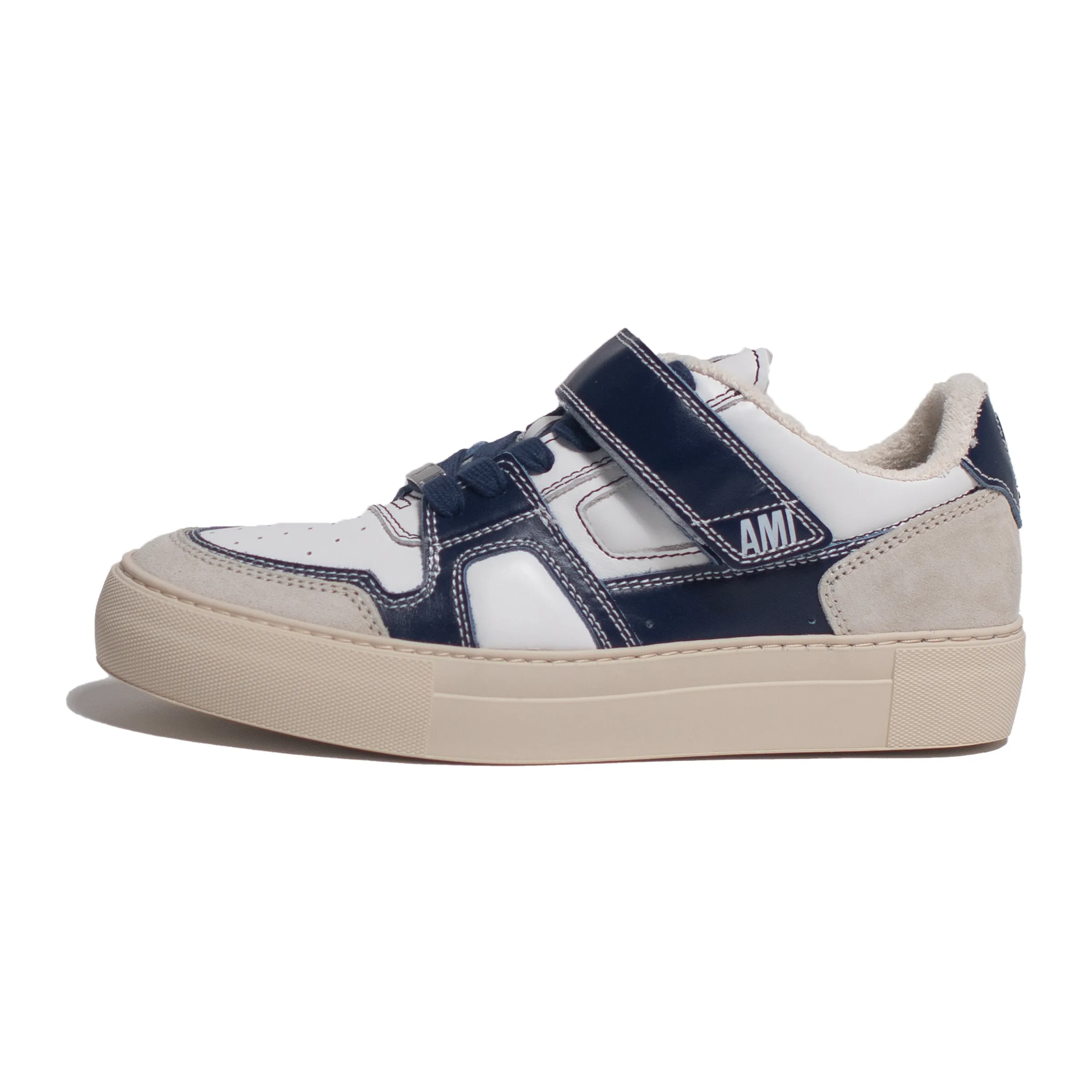AMI PARIS LOW TOP ARCADE "NAUTICAL BLUE"