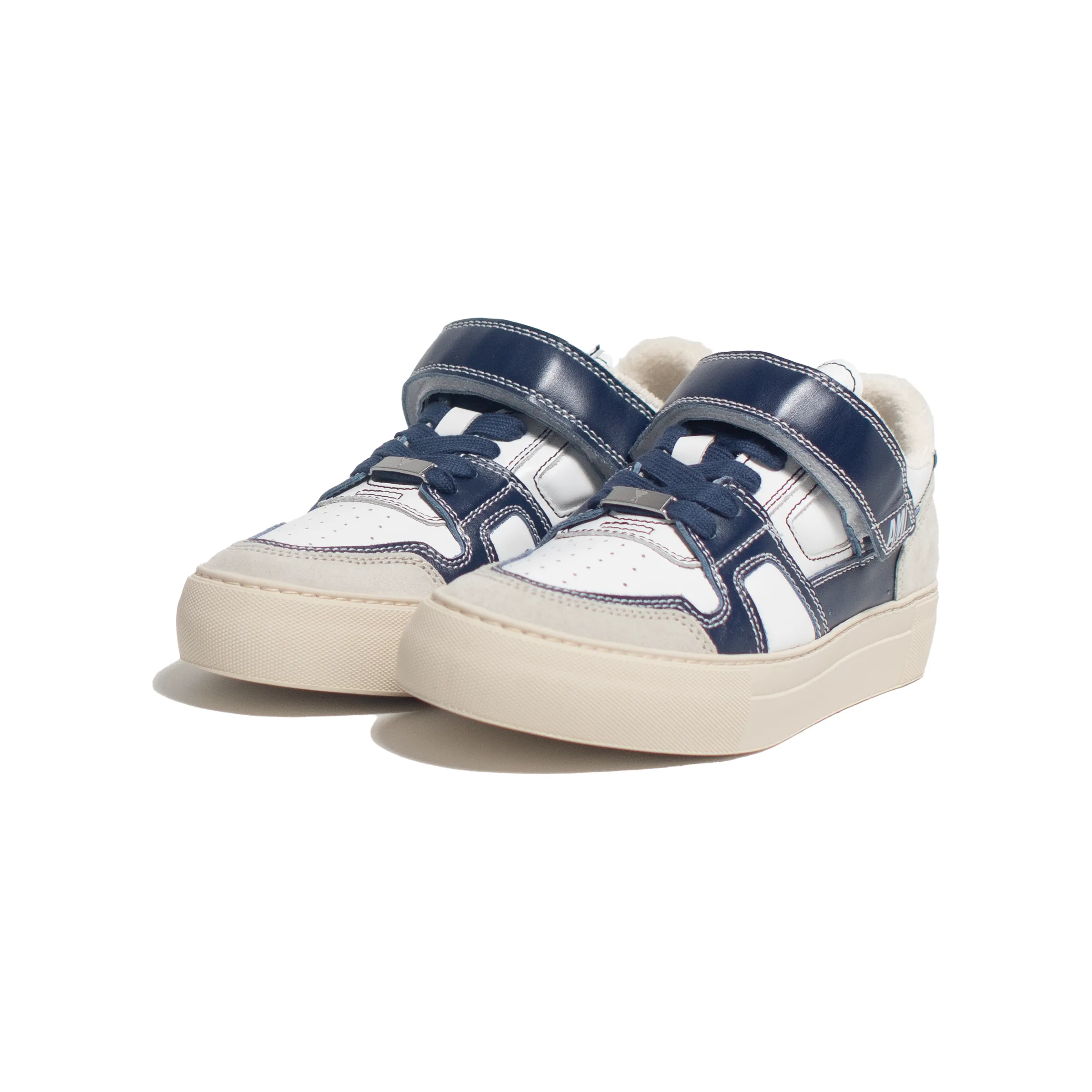 AMI PARIS LOW TOP ARCADE "NAUTICAL BLUE"