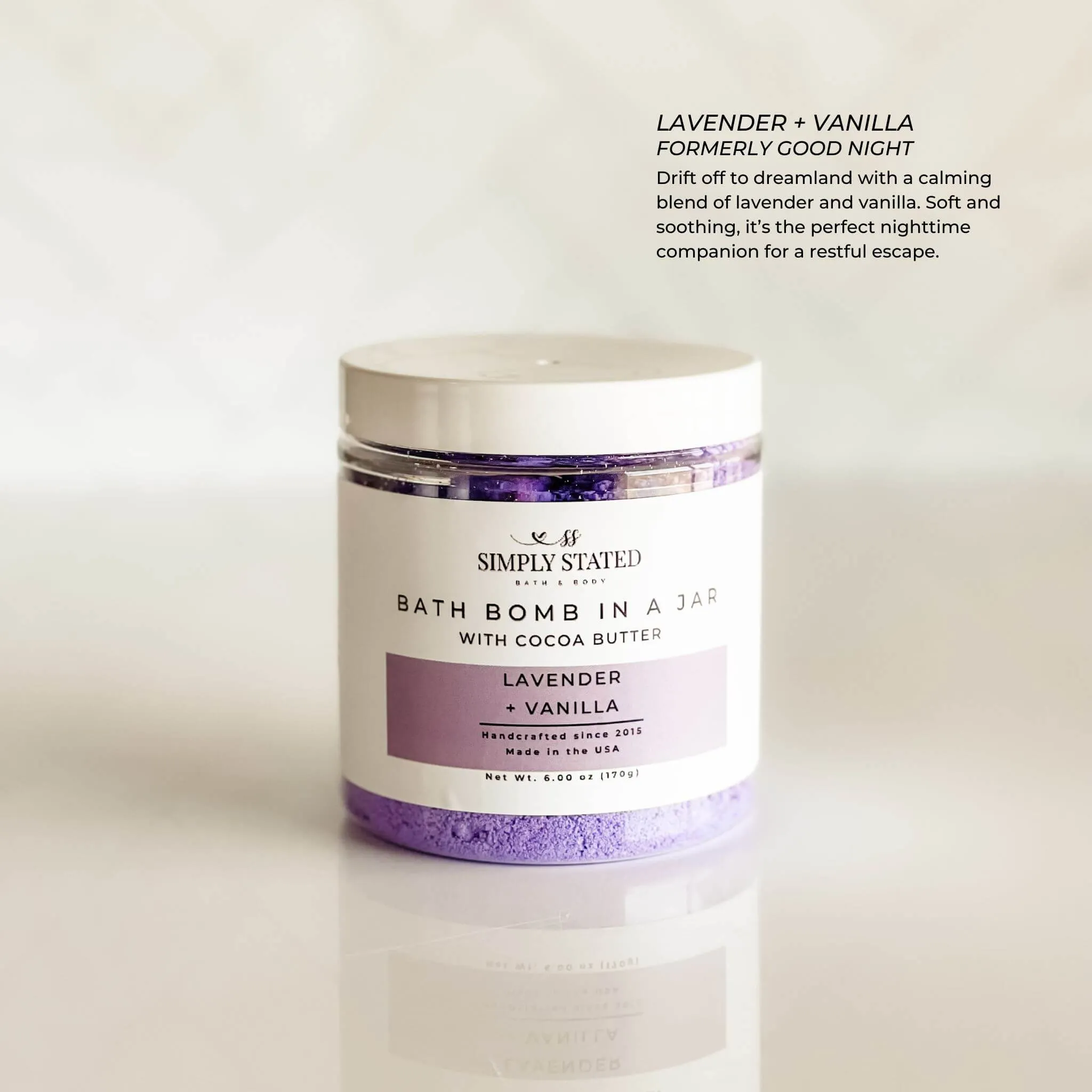 Aromatherapy Bath Bomb in a Jar - New Look