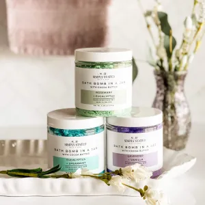 Aromatherapy Bath Bomb in a Jar - New Look