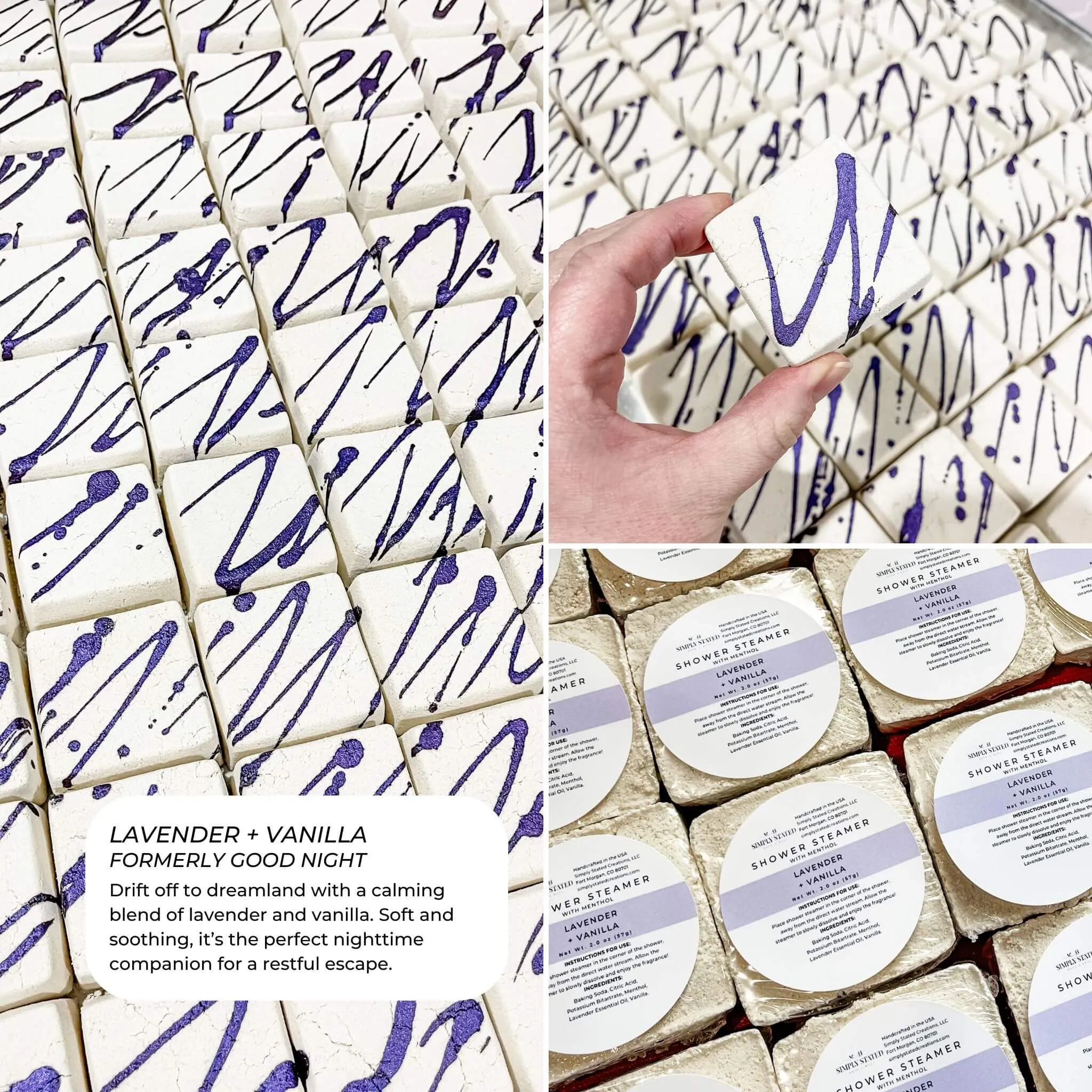 Aromatherapy Mentholated Shower Steamers