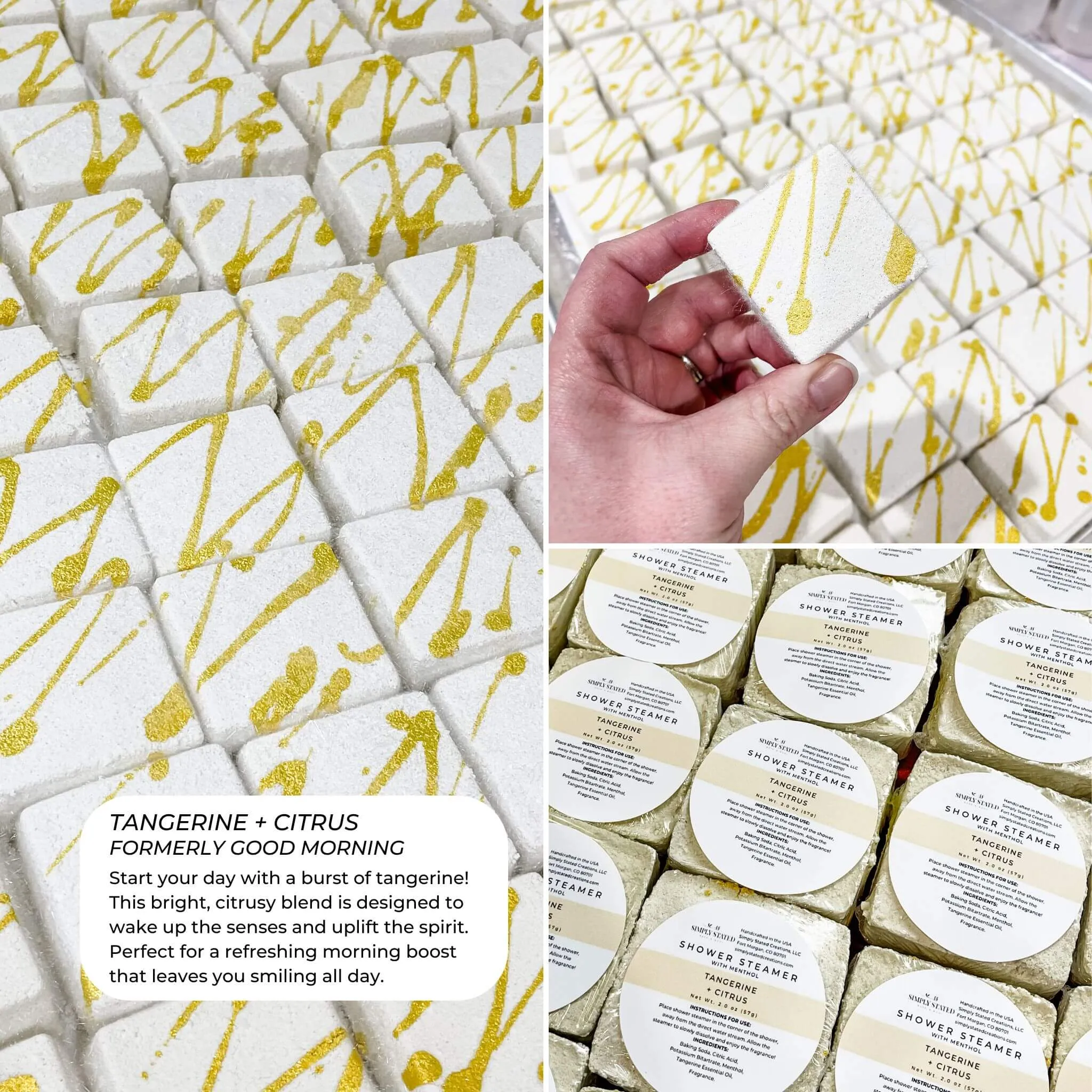 Aromatherapy Mentholated Shower Steamers