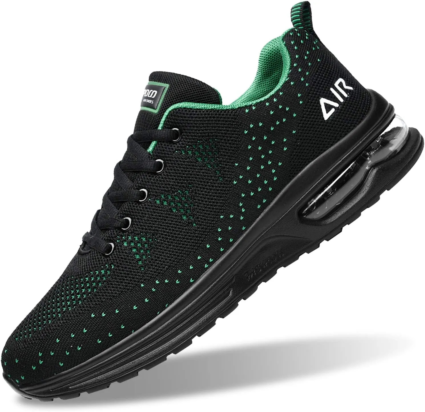 Autper Mens Air Sports Tennis Sneakers Shoes for Running, Gym, Jogging, Walking Athletic Footwear, Size 10.5 - Green
