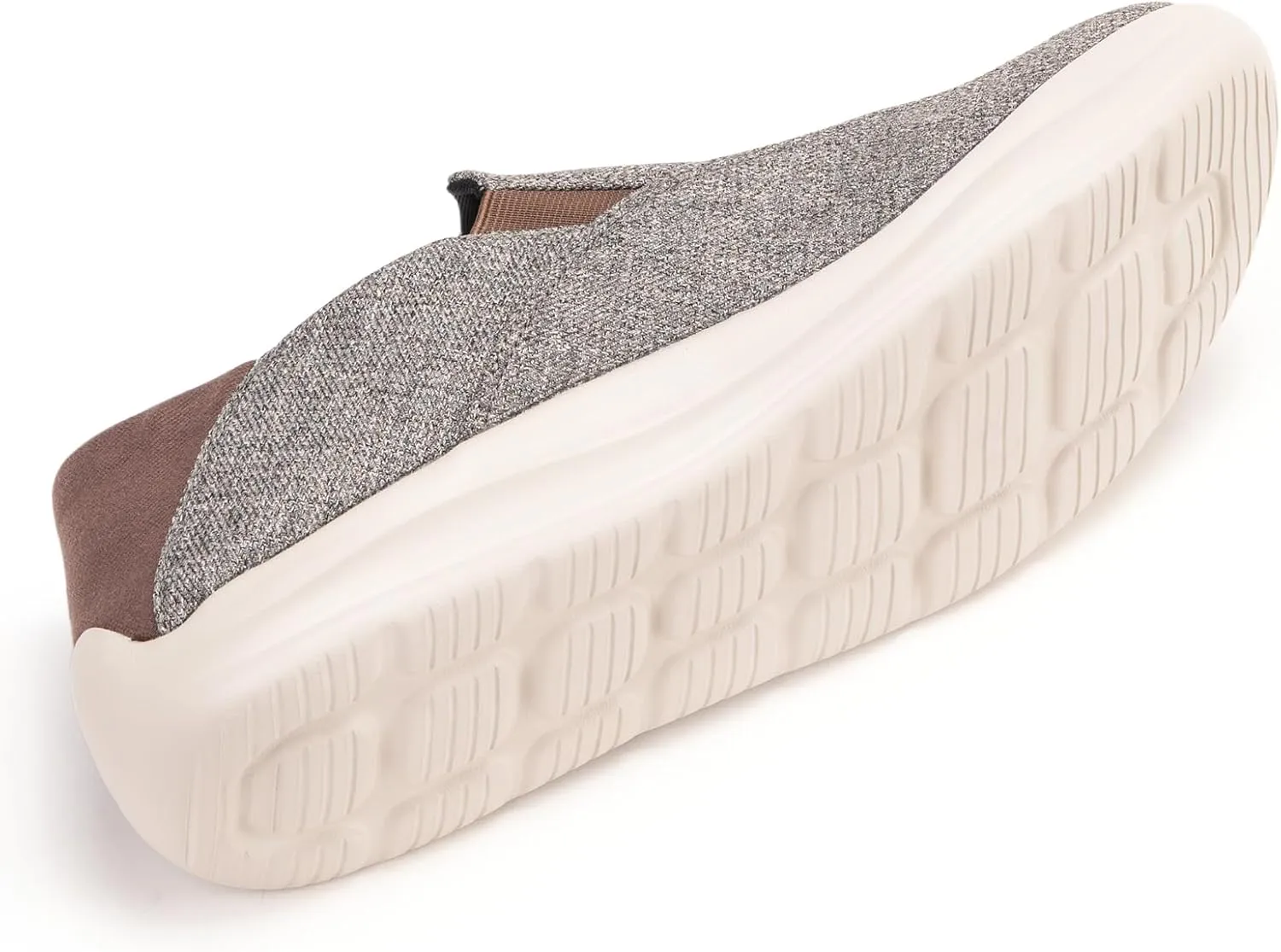 BEJINASH Mens Slip-on Walking Shoes, Lightweight Breathable Go Walk Shoes with Arch Support,Comfortable Casual Loafers Shoes