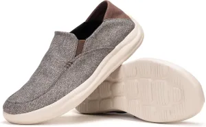 BEJINASH Mens Slip-on Walking Shoes, Lightweight Breathable Go Walk Shoes with Arch Support,Comfortable Casual Loafers Shoes