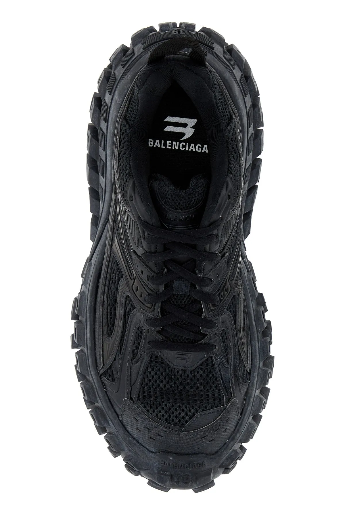 Black nylon and mesh Bouncer sneakers