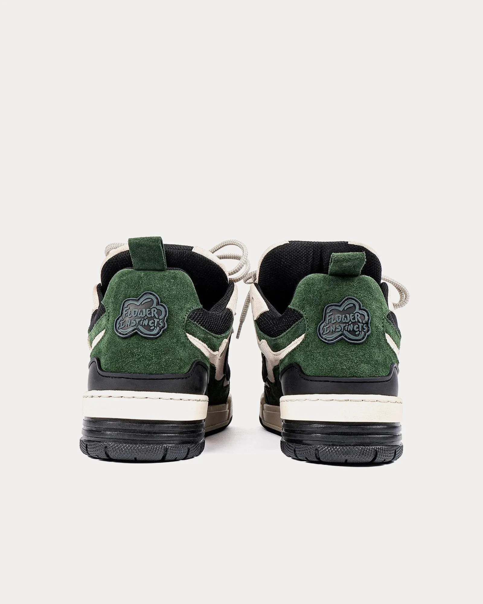 Bretton Woods Green / Black Low Top Sneakers