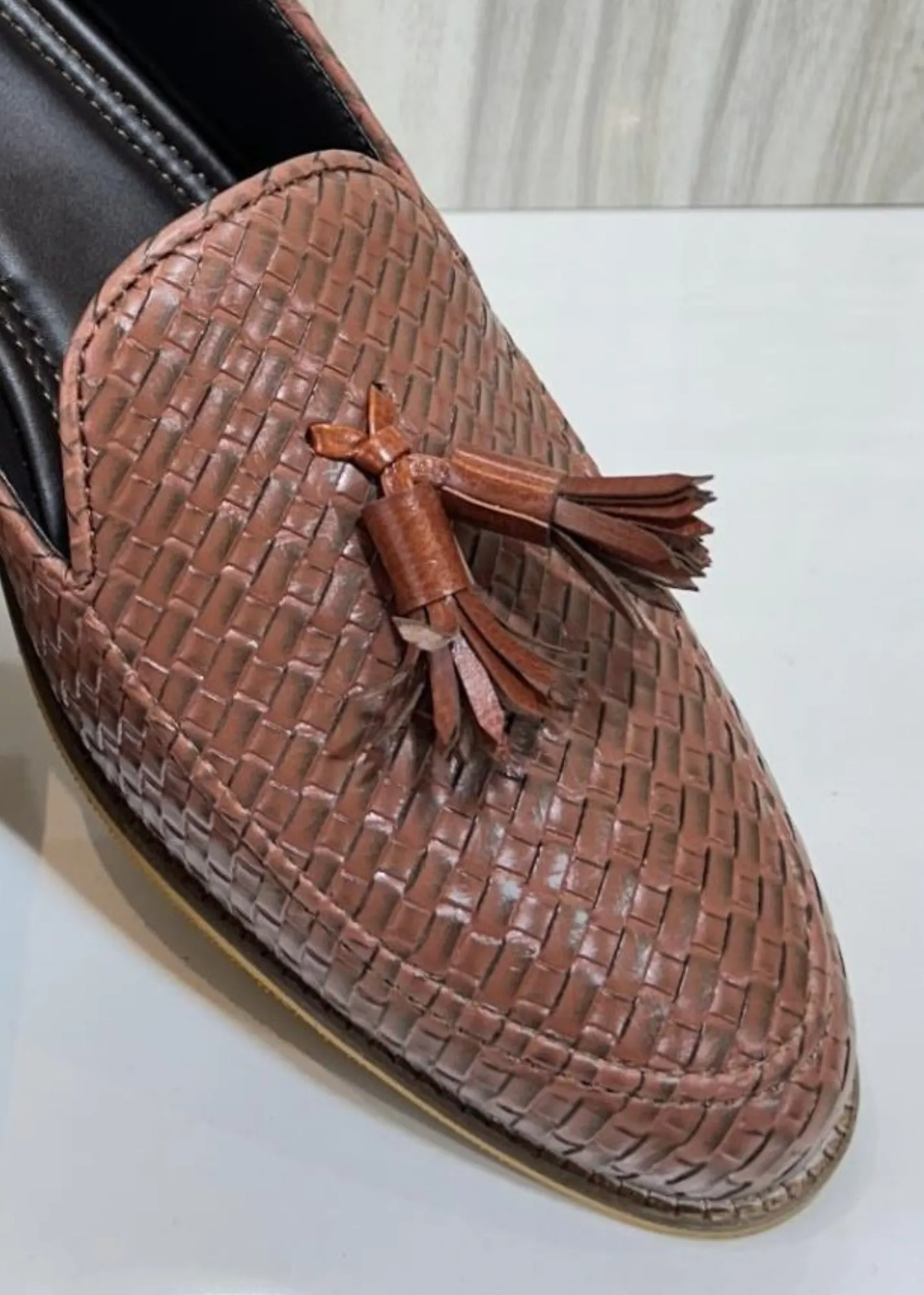 BROWN MATT SHOES FOR MEN