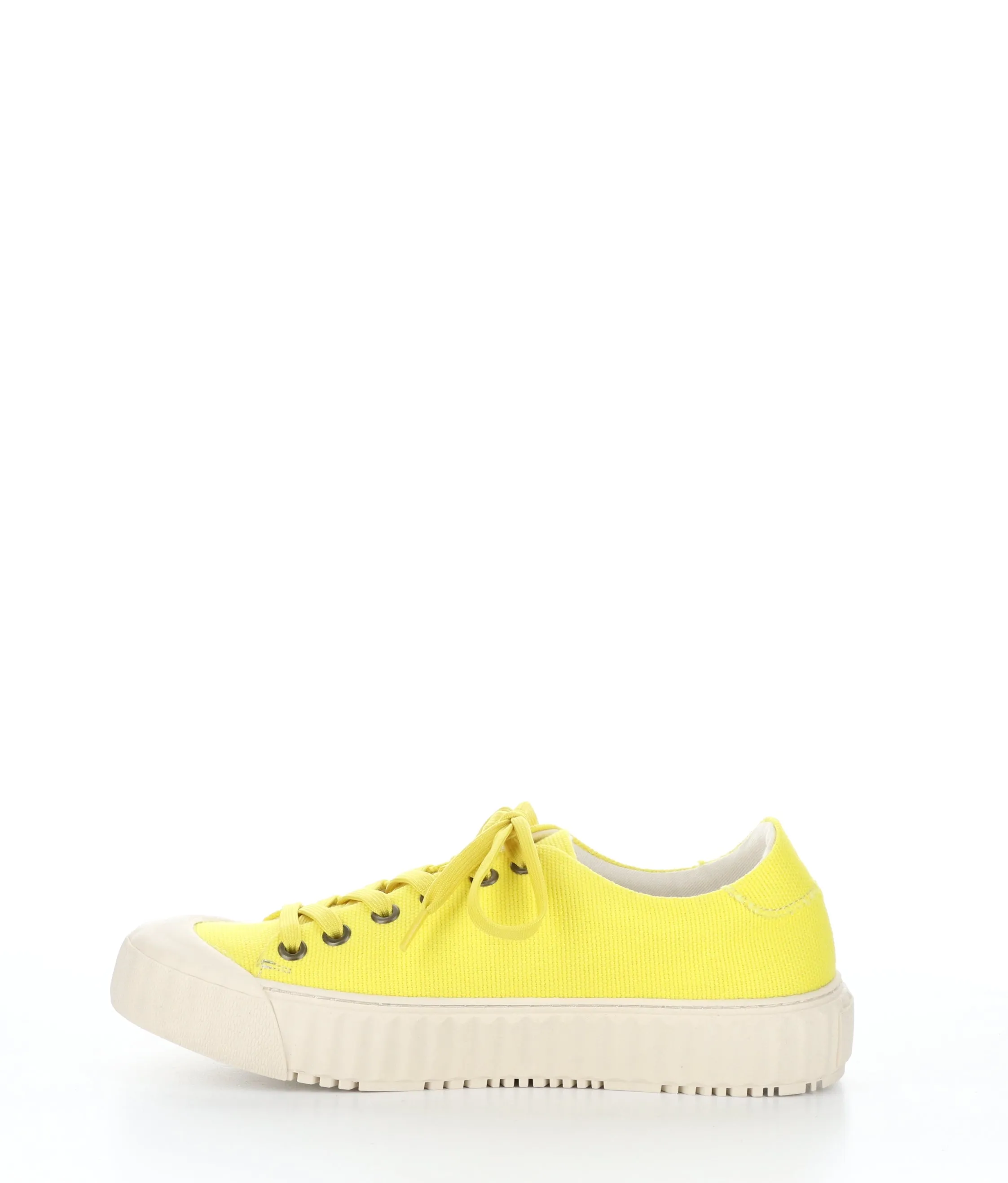 CHAYA YELLOW Lace-up Trainers|CHAYA Baskets �� Lacets in Jaune