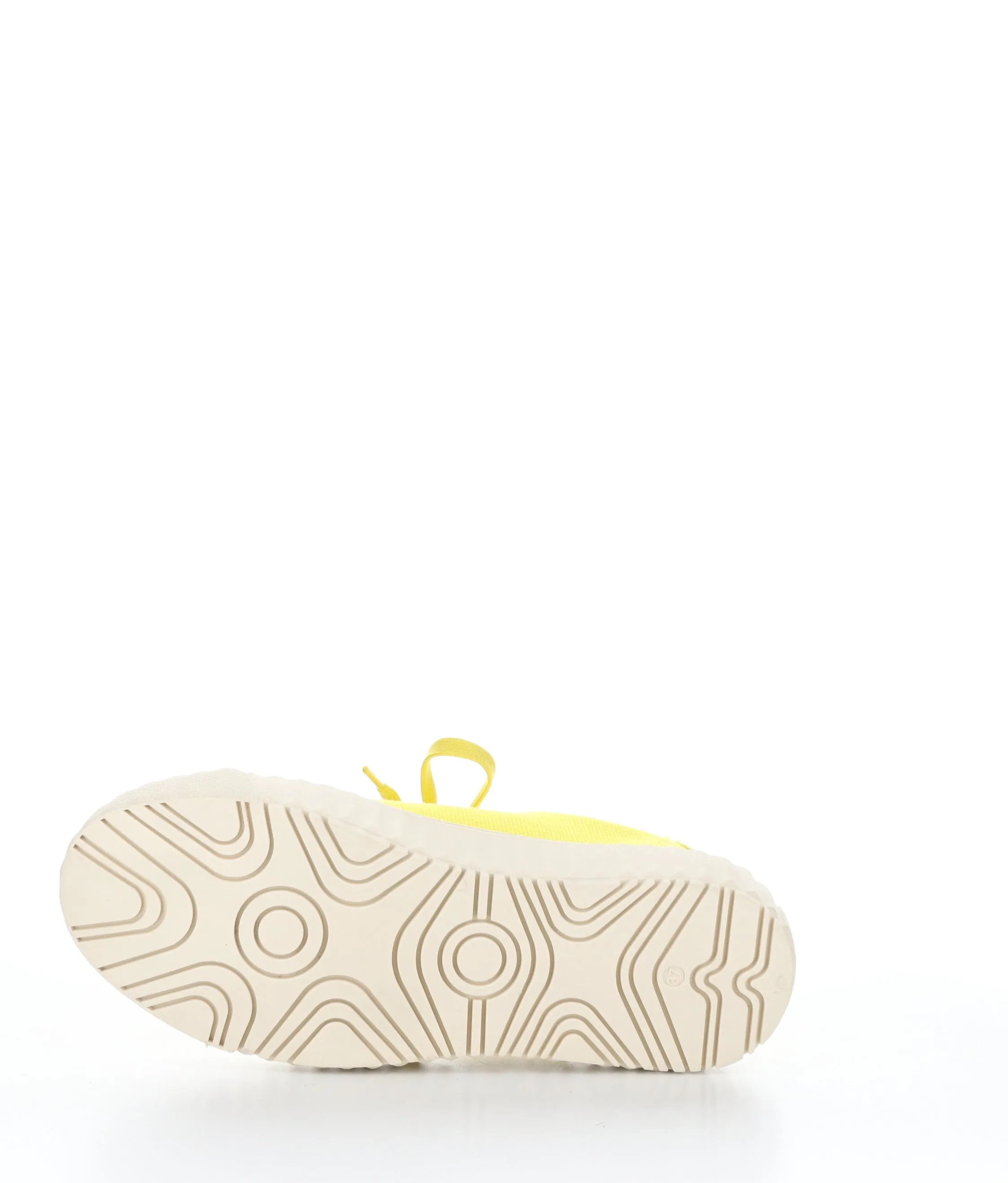 CHAYA YELLOW Lace-up Trainers|CHAYA Baskets �� Lacets in Jaune