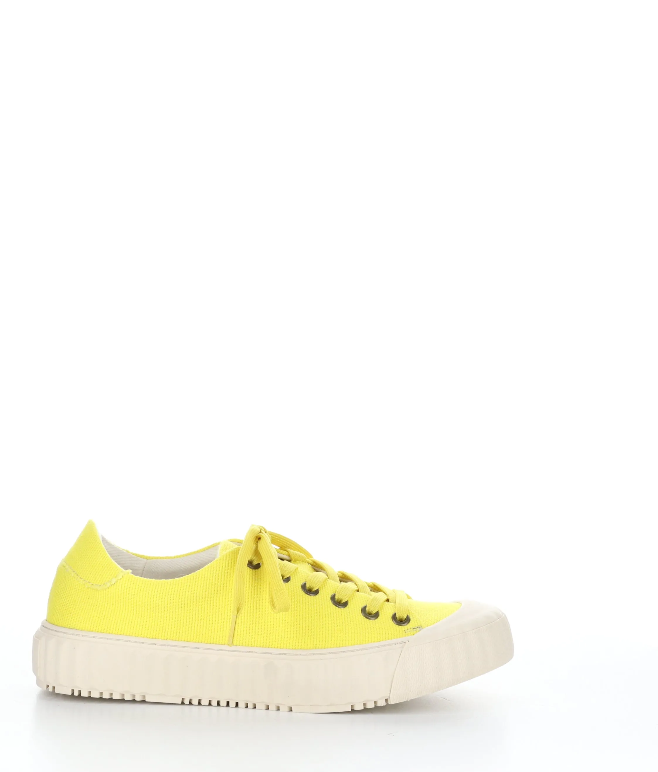 CHAYA YELLOW Lace-up Trainers|CHAYA Baskets �� Lacets in Jaune