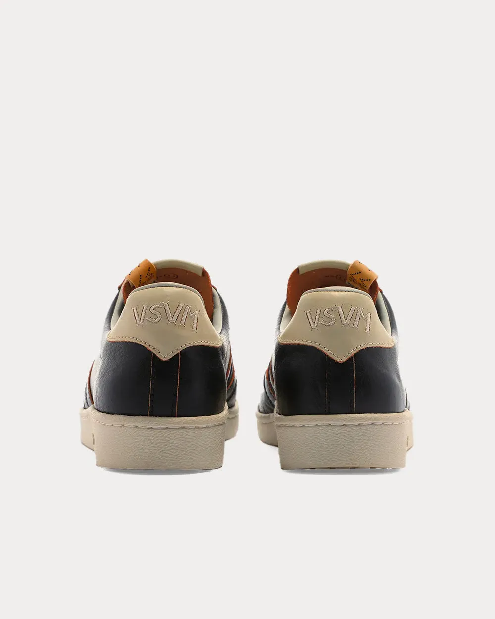Corda-Folk Black Low Top Sneakers