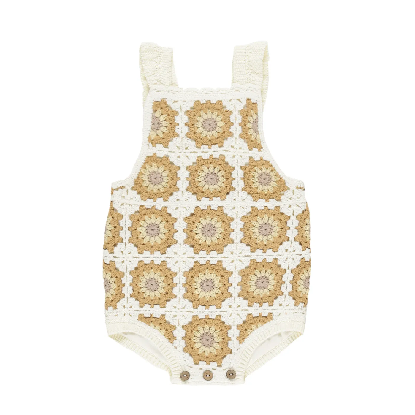 Crochet Romper | Marigold Daisy