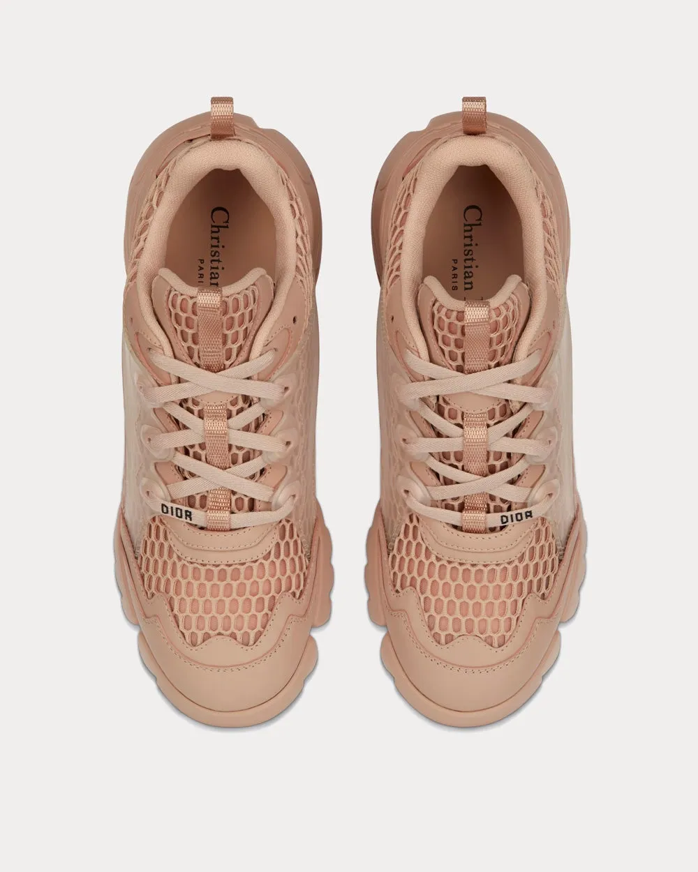 D-Connect Nude Mesh Low Top Sneakers
