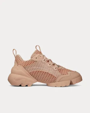 D-Connect Nude Mesh Low Top Sneakers