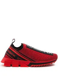Dolce & Gabbana Red US Shoe Size 38/7 Sneakers