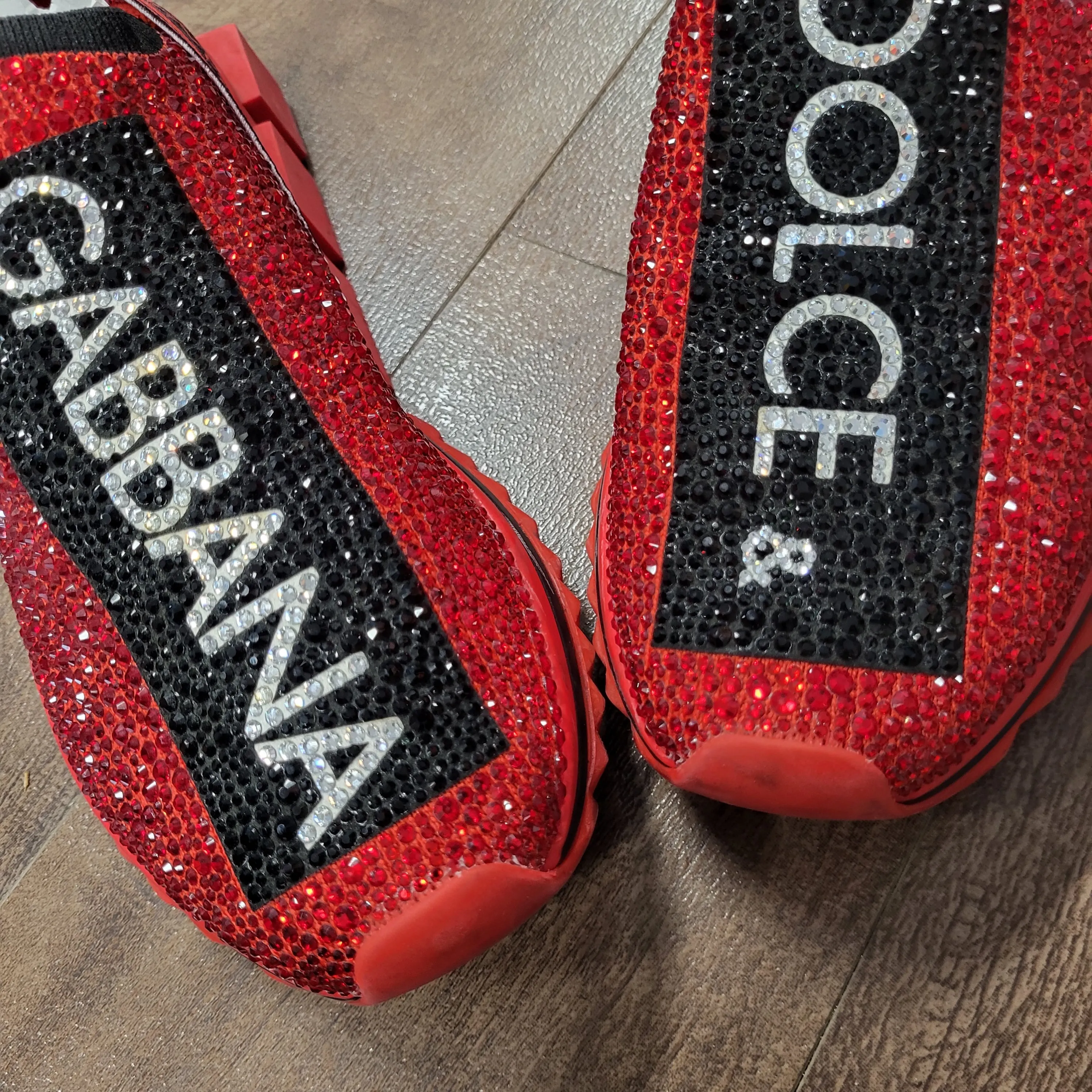 Dolce & Gabbana Red US Shoe Size 38/7 Sneakers