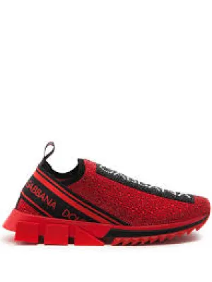 Dolce & Gabbana Red US Shoe Size 38/7 Sneakers