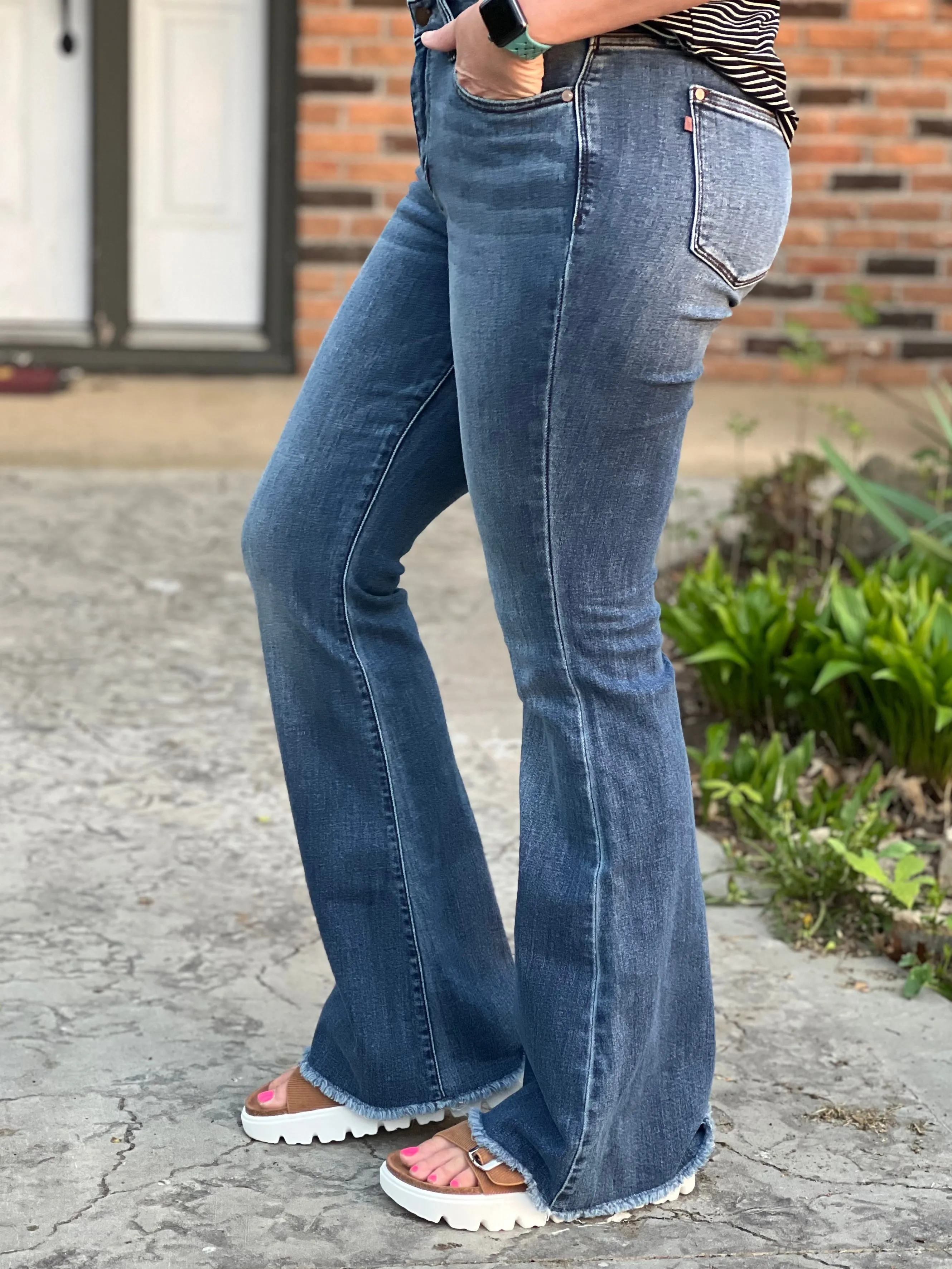 Farah Flare Jeans by Judy Blue