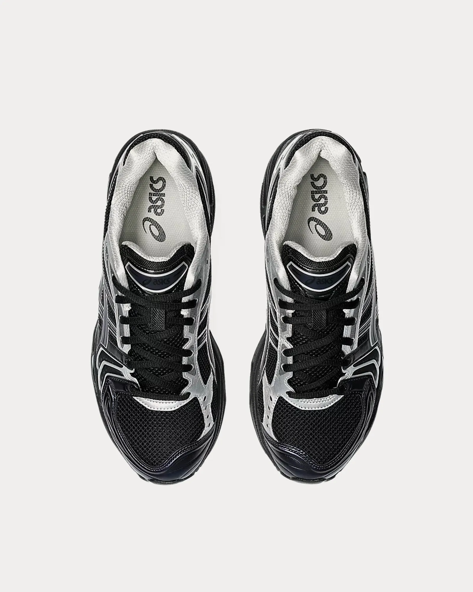 Gel-Kayano 14 Black / Pure Silver Low Top Sneakers
