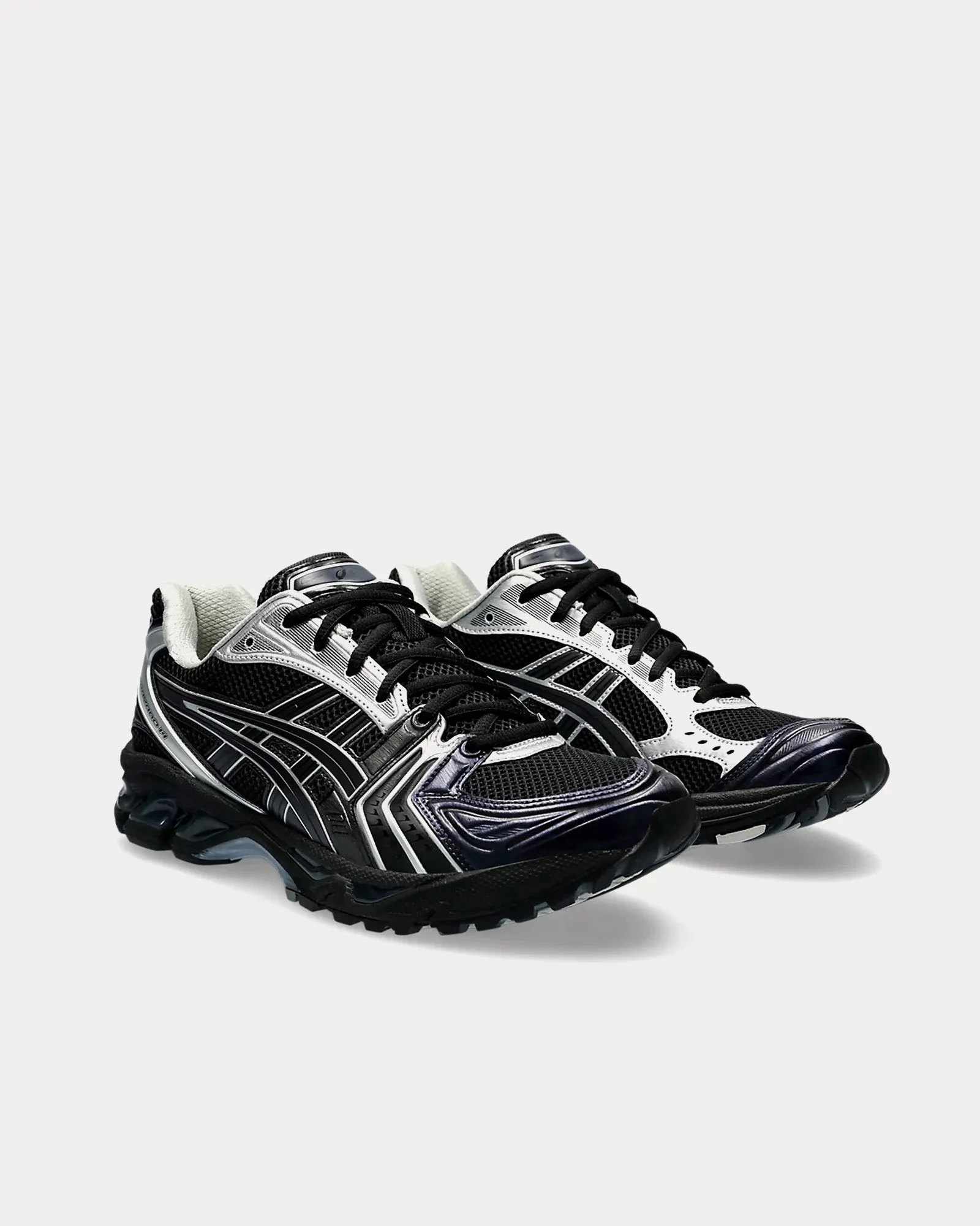 Gel-Kayano 14 Black / Pure Silver Low Top Sneakers