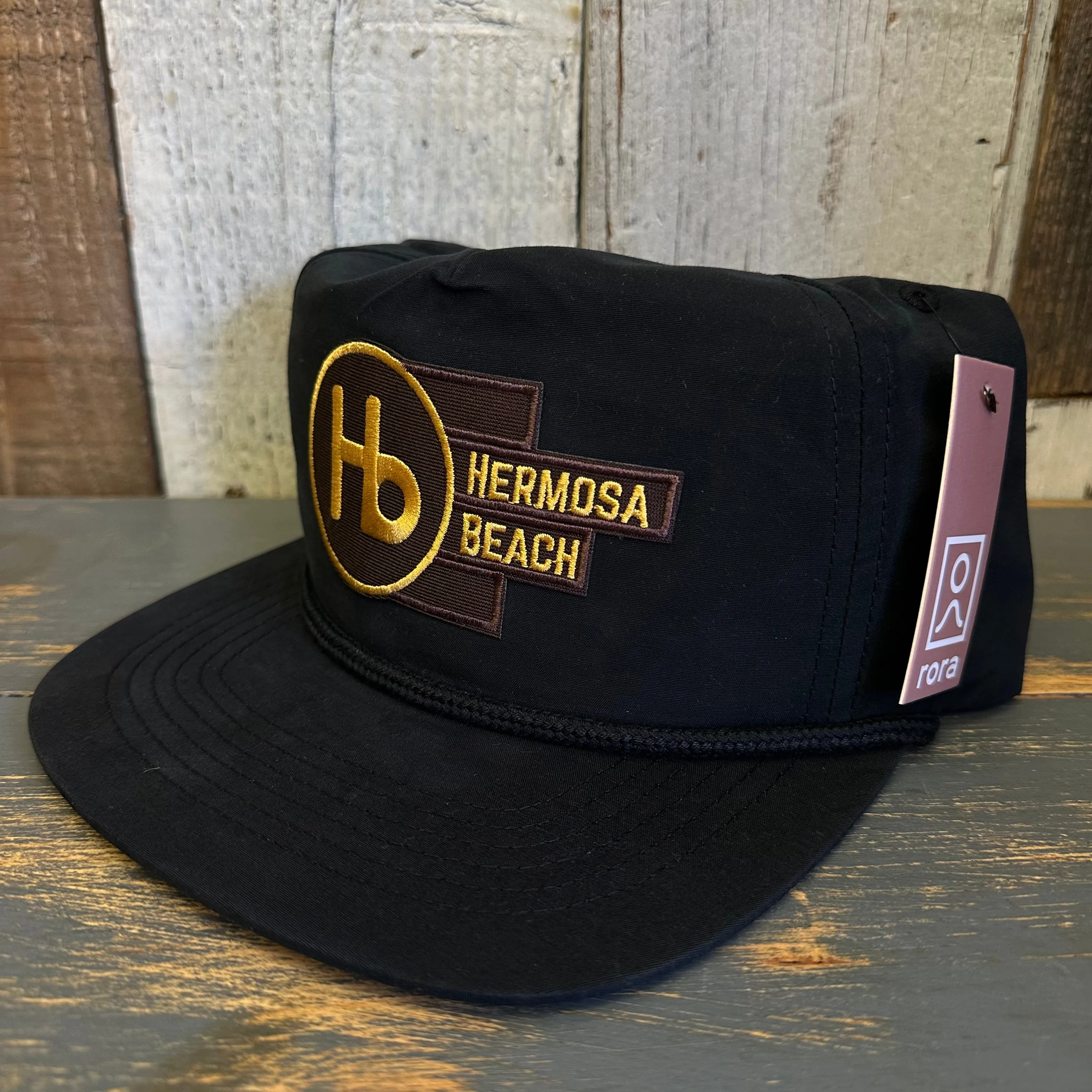 Hermosa Beach THE NEW STYLE Nylon/Cotton Blend Hat - Black