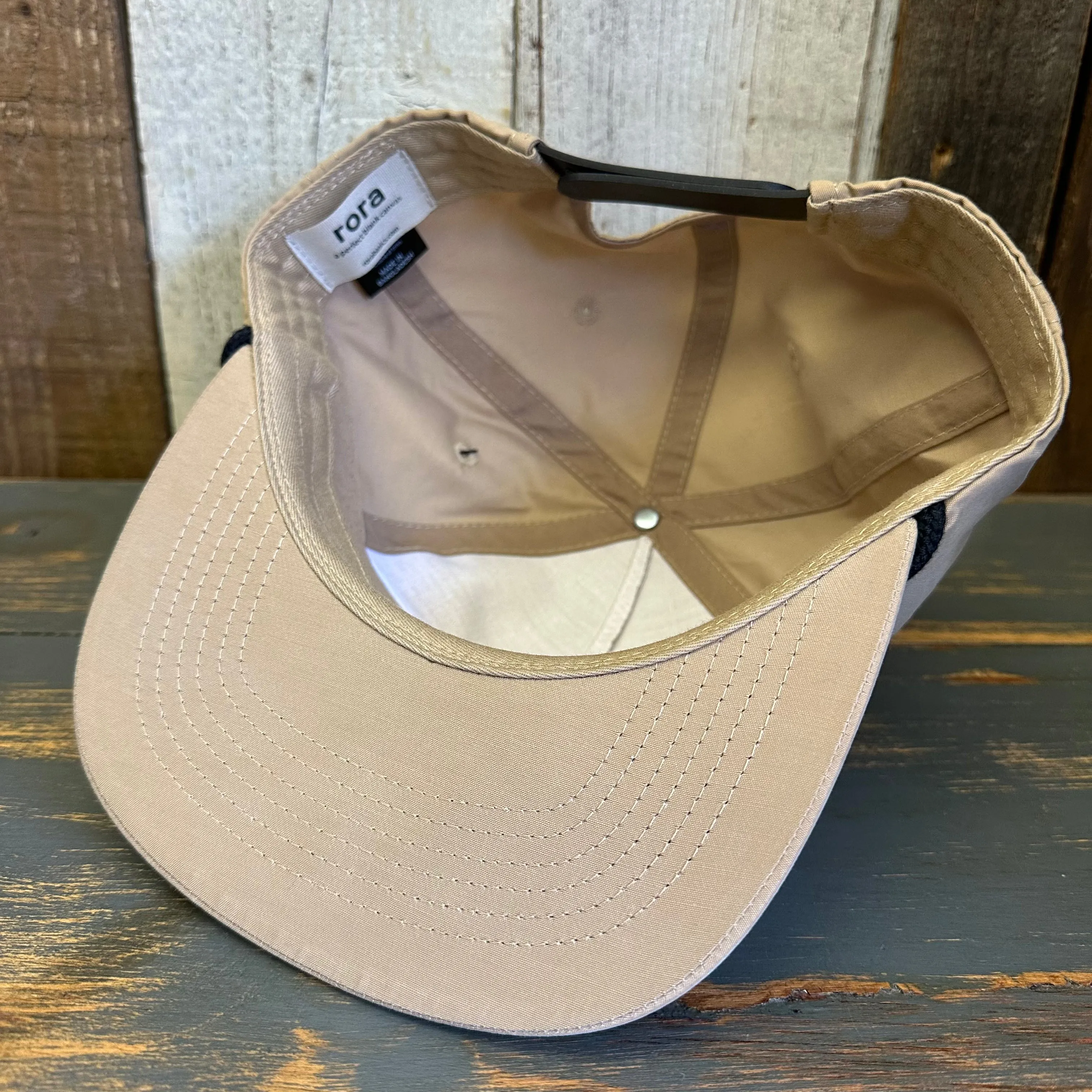 Hermosa Beach THE NEW STYLE Nylon/Cotton Blend Hat - Khaki