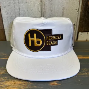 Hermosa Beach THE NEW STYLE Nylon/Cotton Blend Hat - White