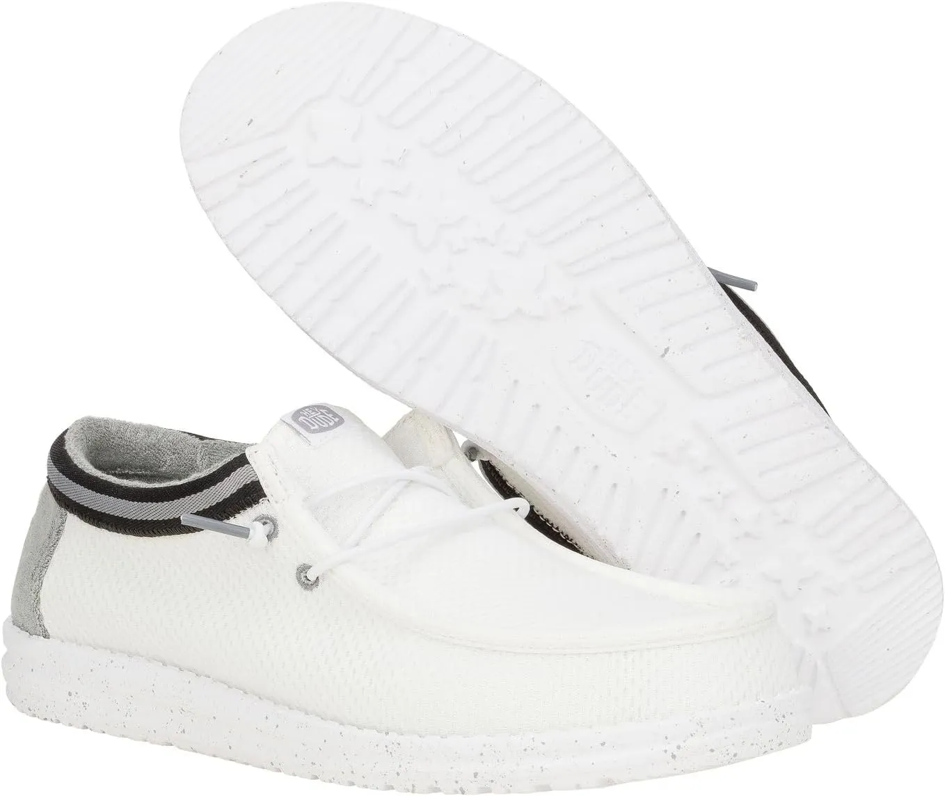 Hey Dude Men's Wally Varsity Jersey, Mens Shoes, Men's Slip-on Loafers, Comfortable & Light-Weight