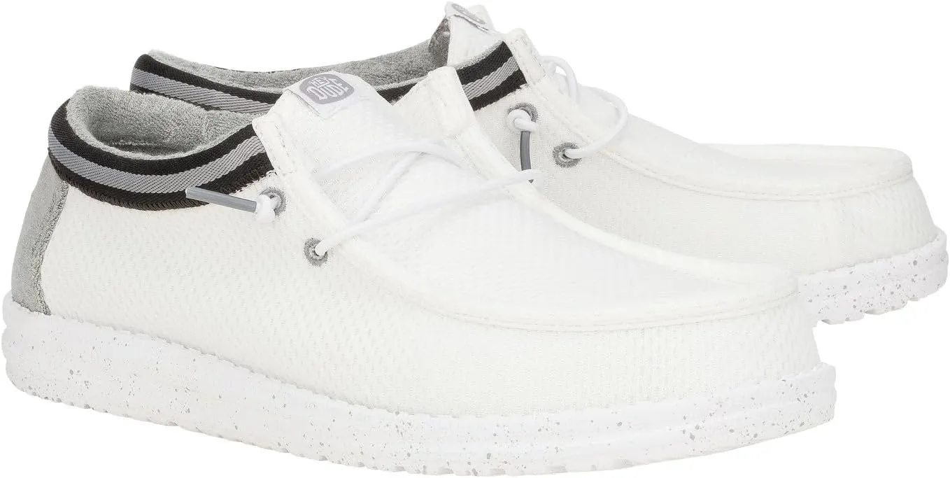 Hey Dude Men's Wally Varsity Jersey, Mens Shoes, Men's Slip-on Loafers, Comfortable & Light-Weight