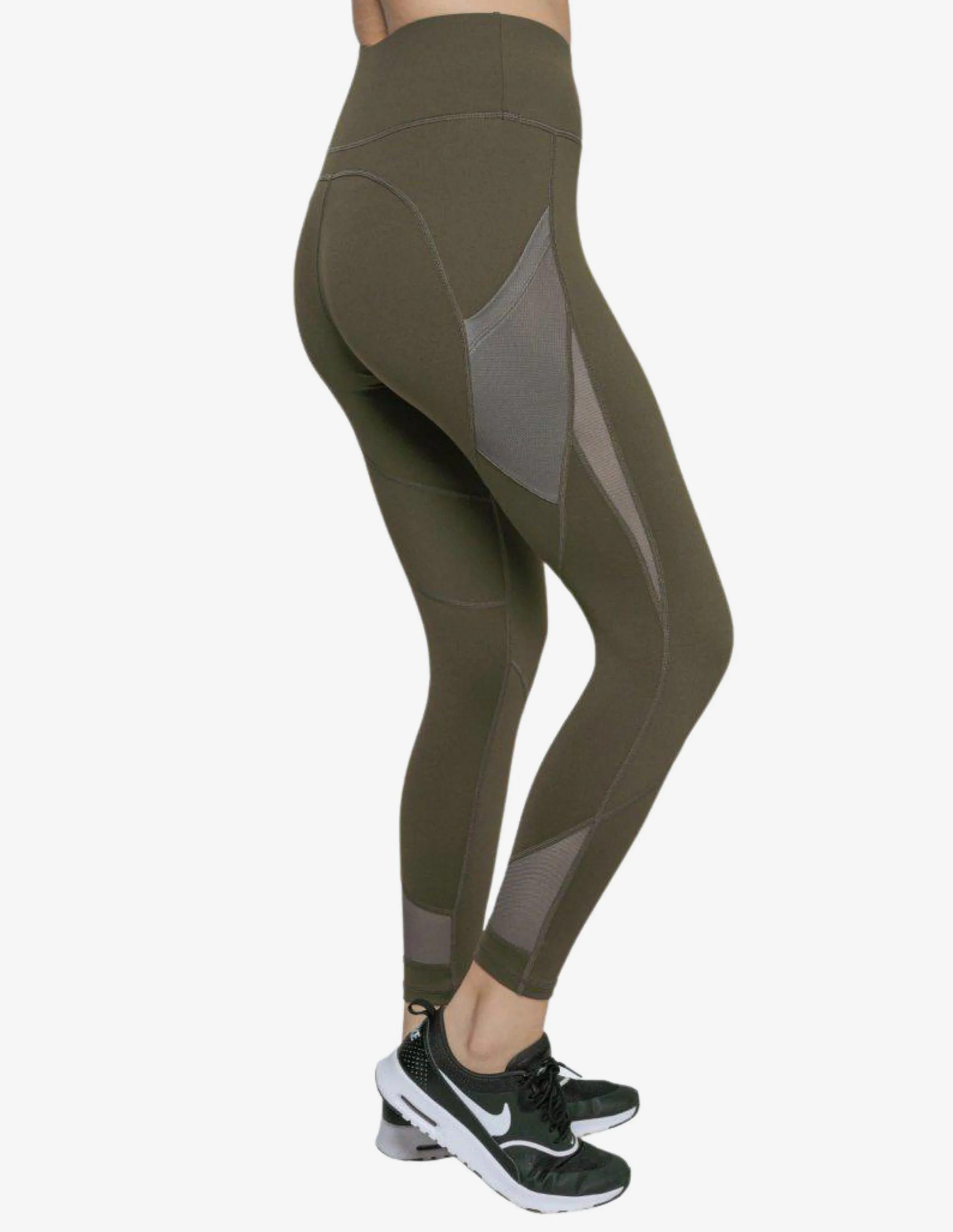Inner Zen Leggings - Army Green