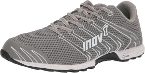 Inov-8 Womens F-Lite G 230 - Minimalist Cross Training Shoes - Classic Model - Graphene Grip Grey/White