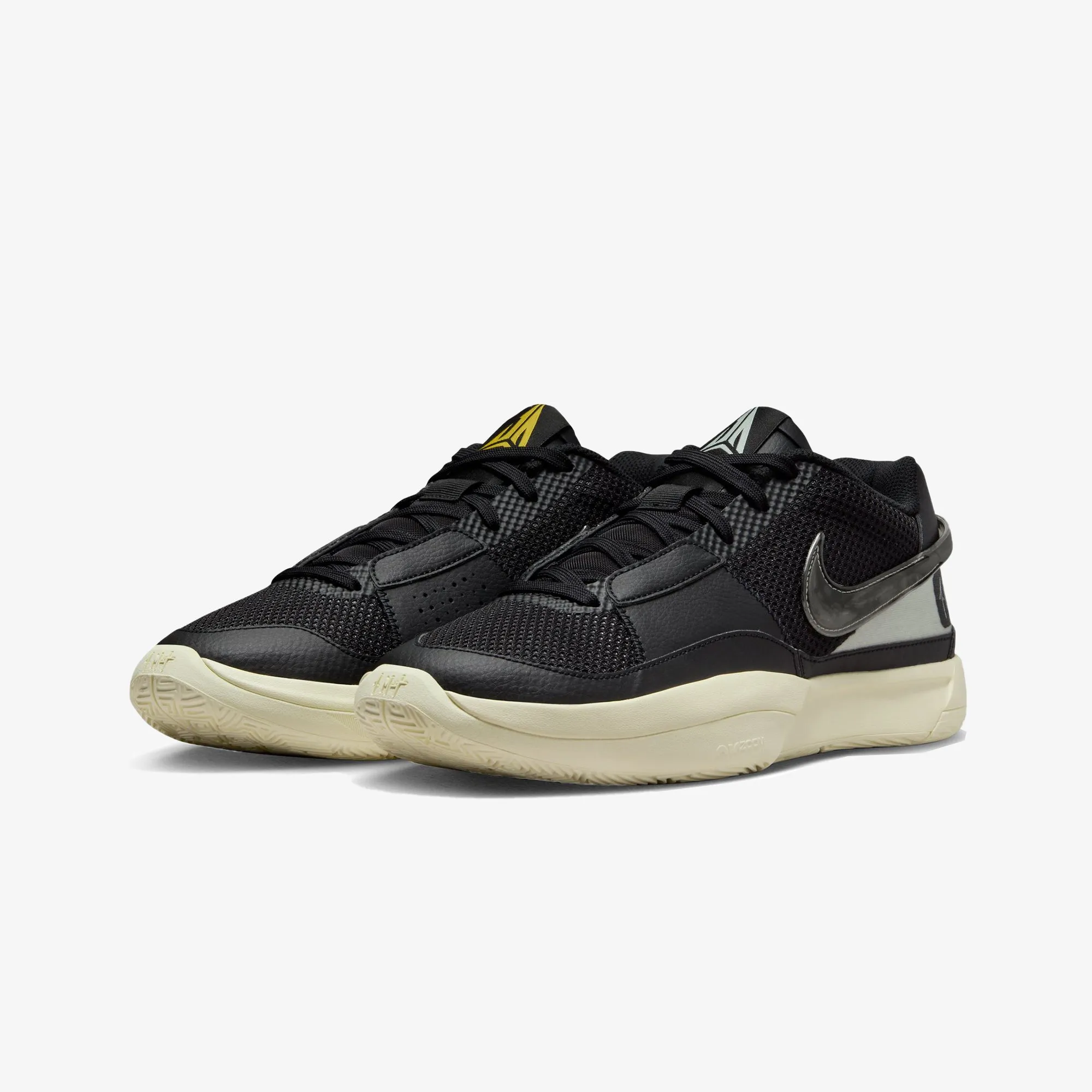 Jordan | JA MORANT JA 1 EP  { BLACK/LIGHT SILVER-COCONUT MILK