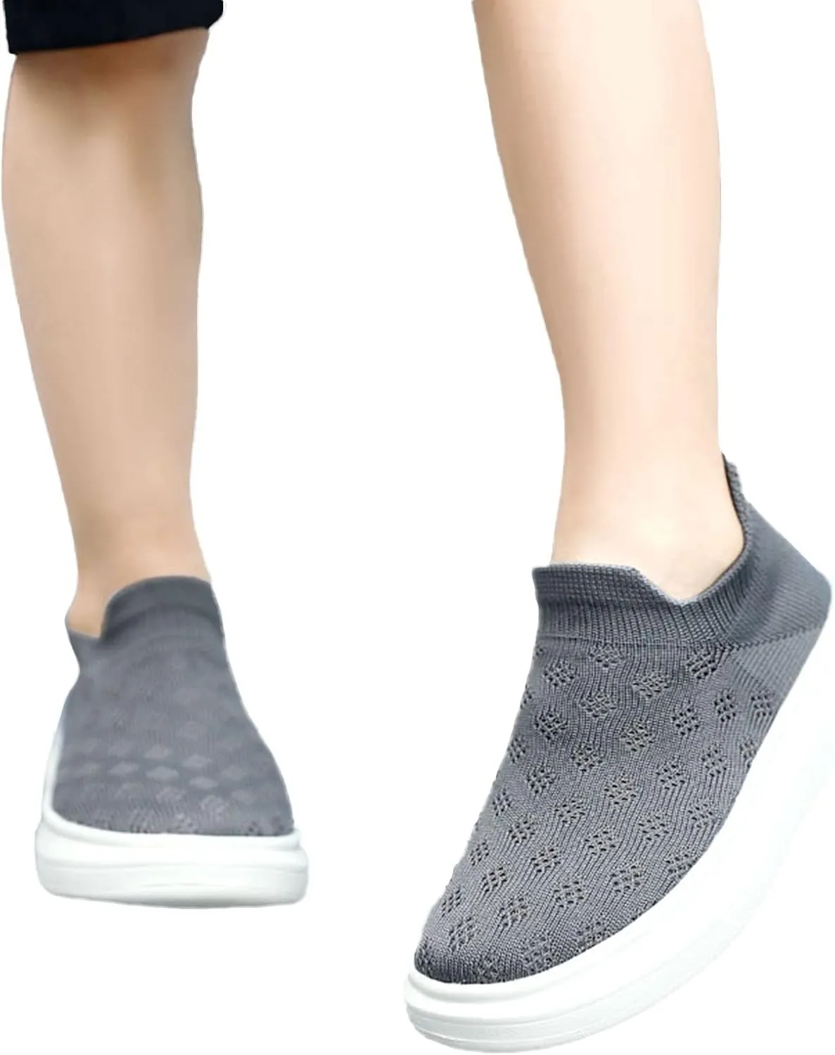 Kids Girls Boys Running Sneakers Lightweight Breathable Mesh Sports Shoes Girls Tennis Shoes Slip On Loafers