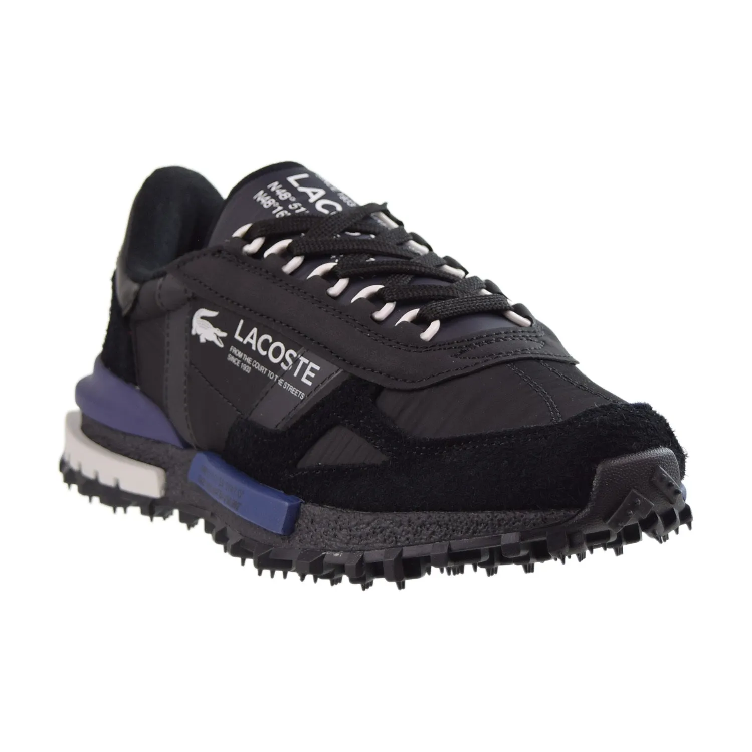 Lacoste Elite Active SMA Men's Shoes Black-Blue