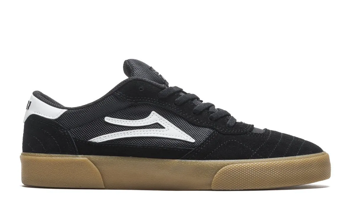 Lakai "Cambridge" Black Suede/Gum Sneakers