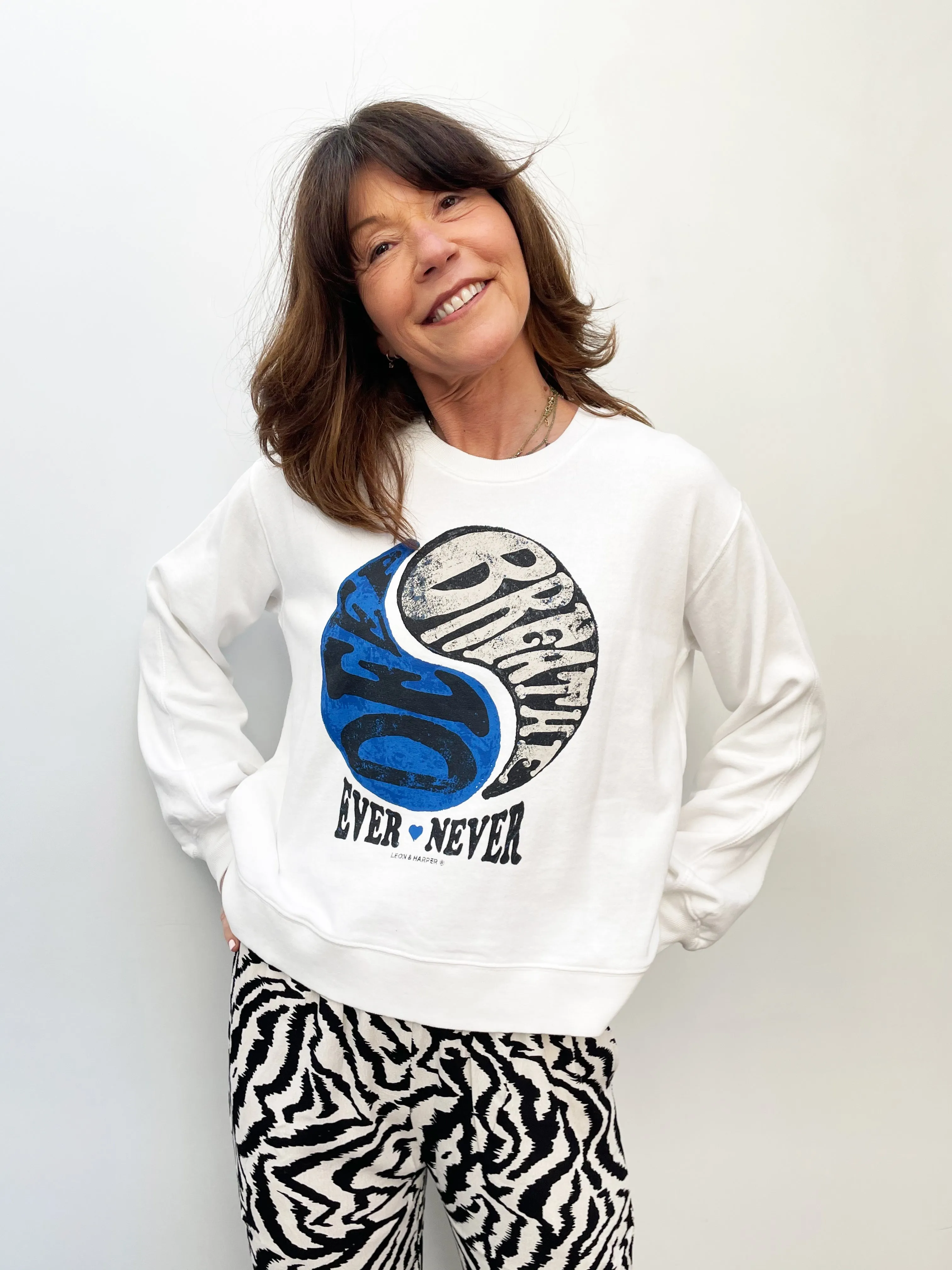 L&H Sortie Sweat in Breathe White