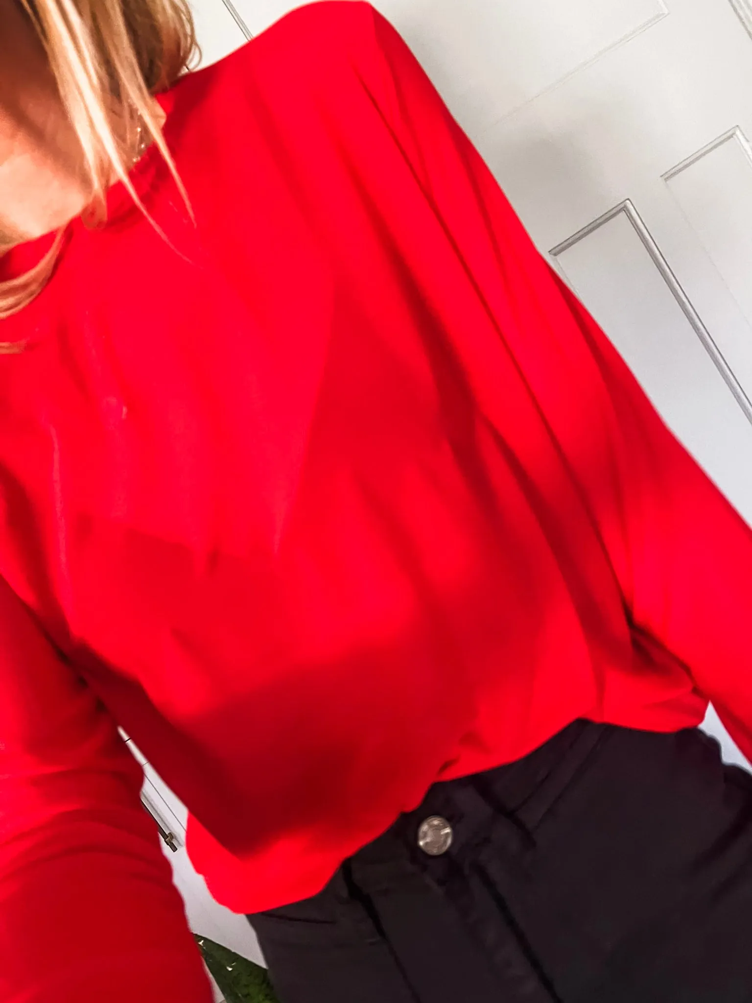 Long Sleeve Mesh Top