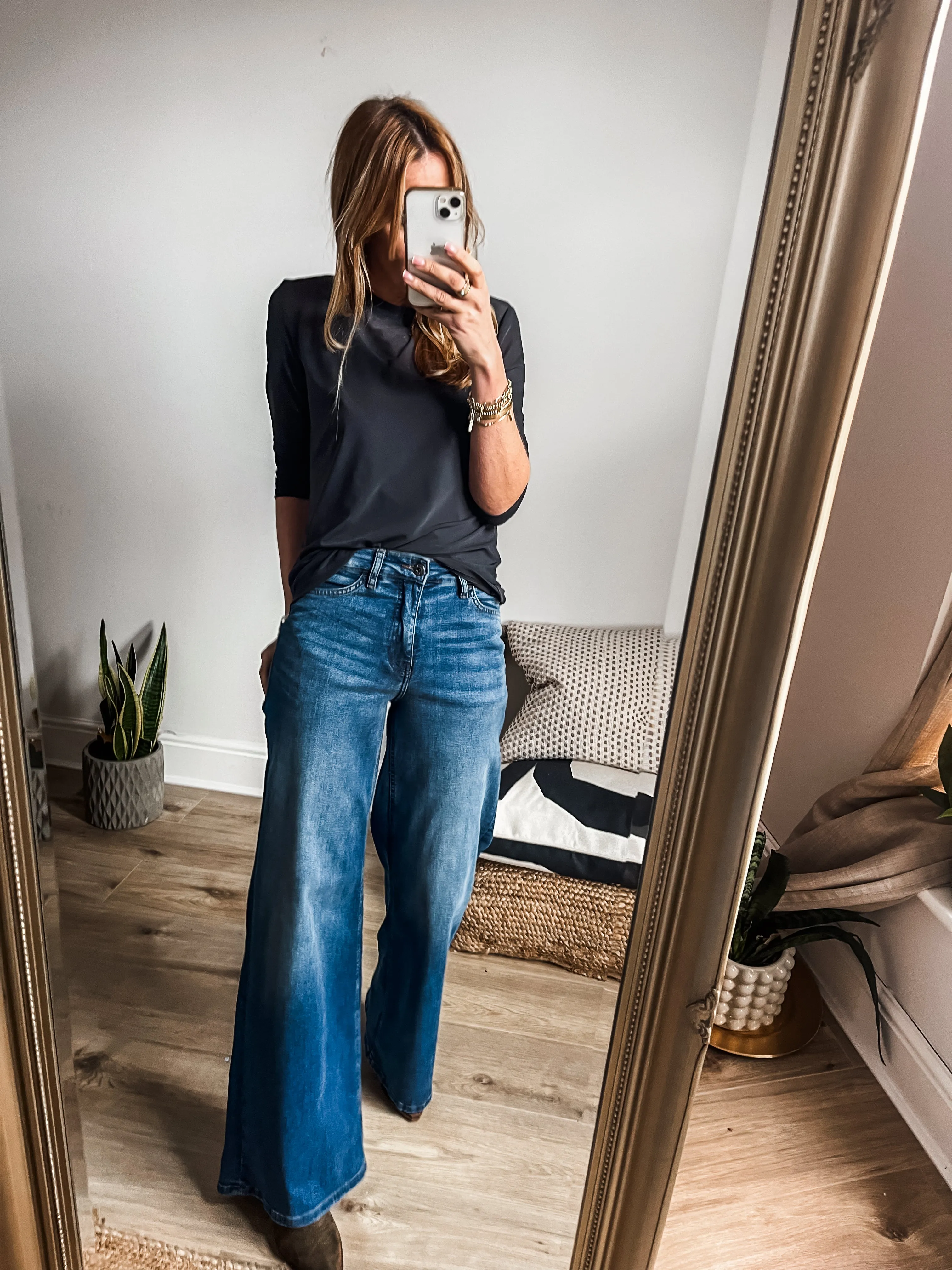 Long Sleeve Mesh Top