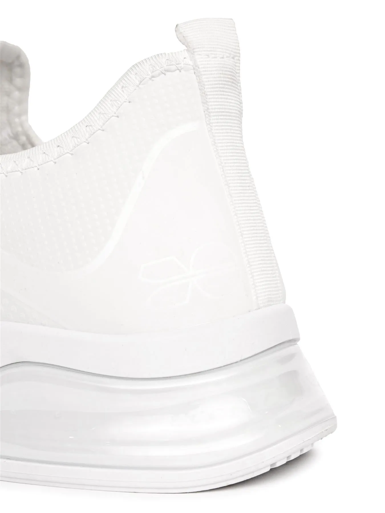 Mens Clarington Trainers White/Red