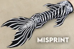 MISPRINT Dead Men Tell No Tails Signature Fabric Tail