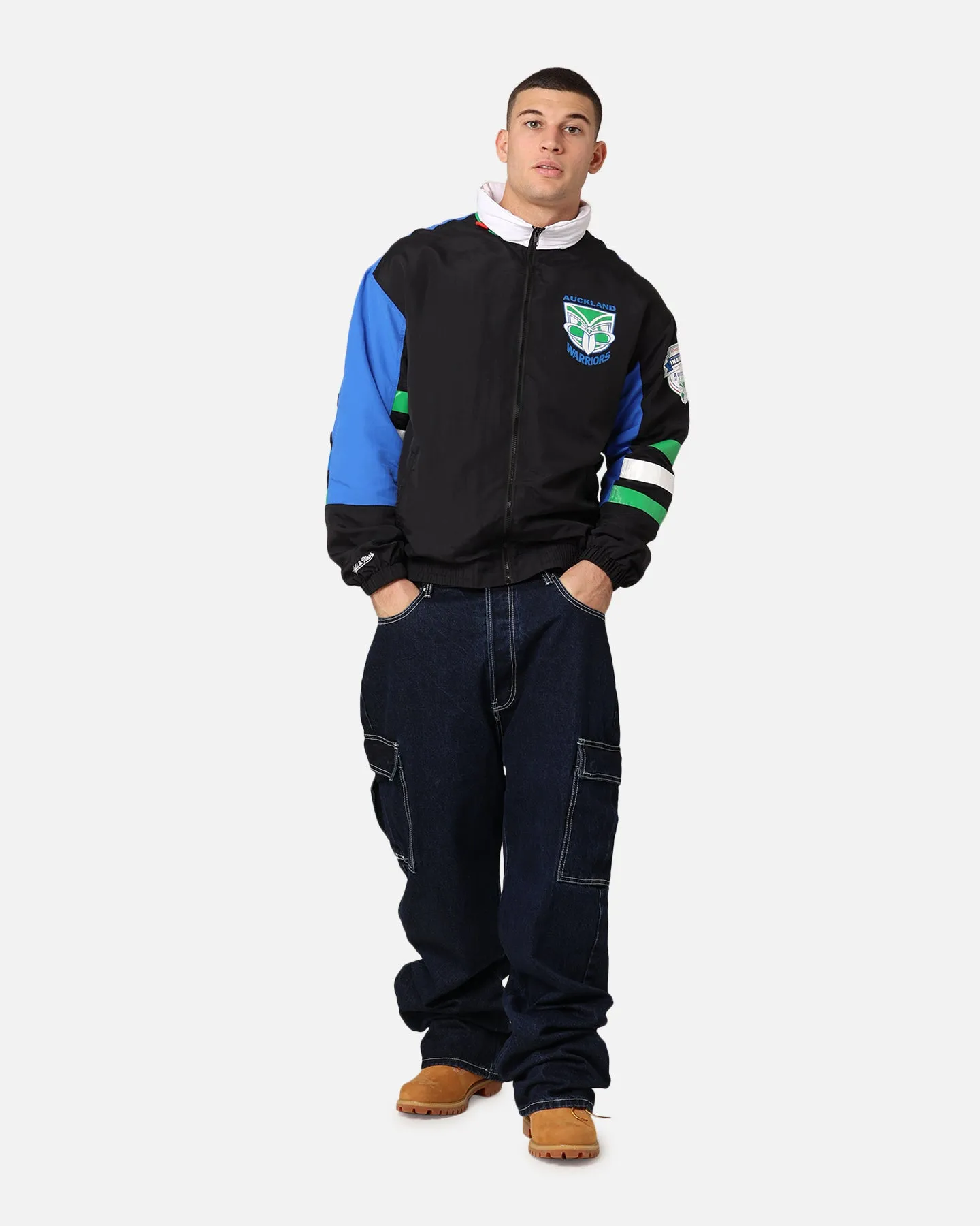 Mitchell & Ness New Zealand Warriors Inaugural Season Spray Jacket Multicolour