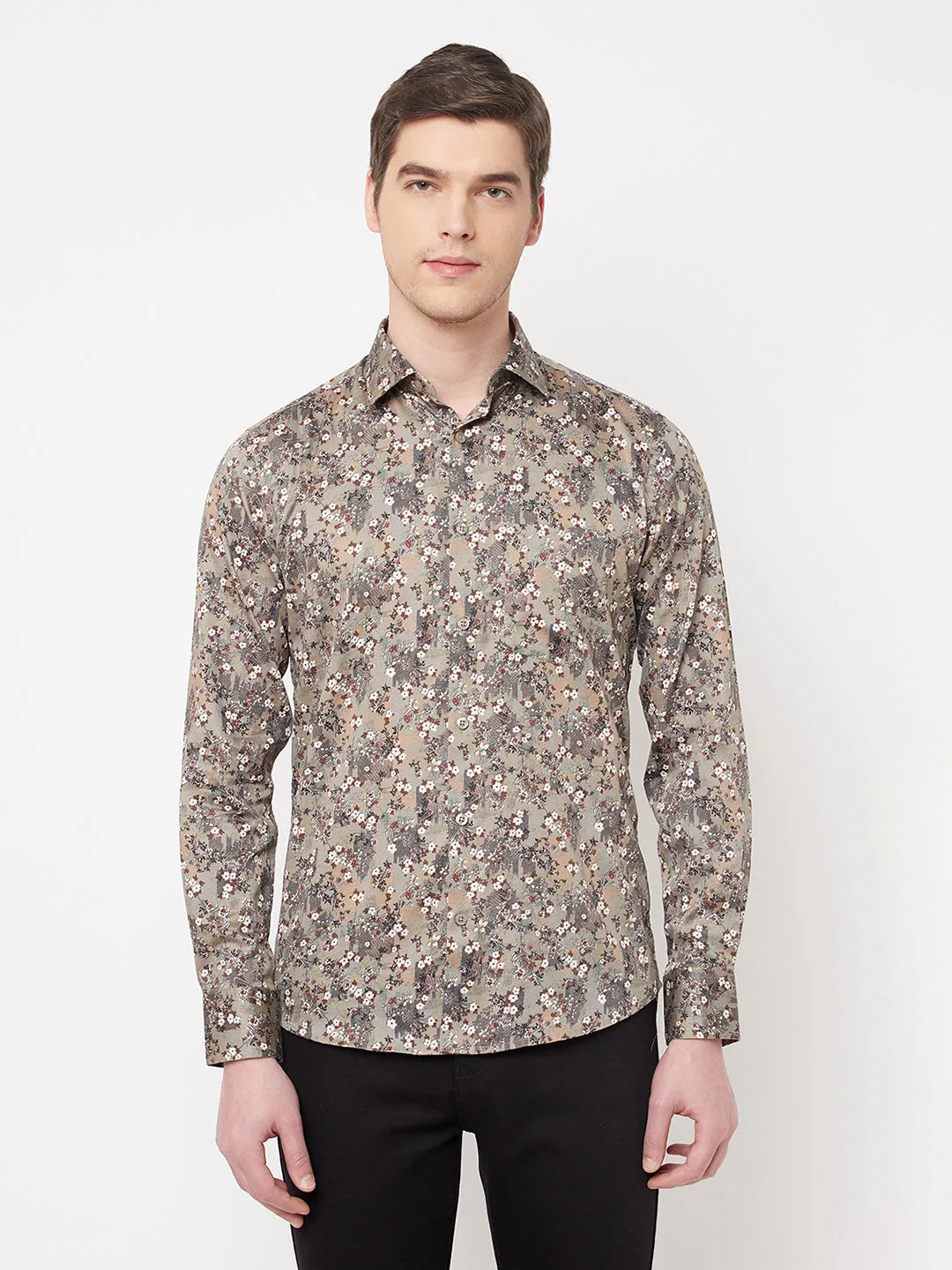 Multi-Color Floral Shirt