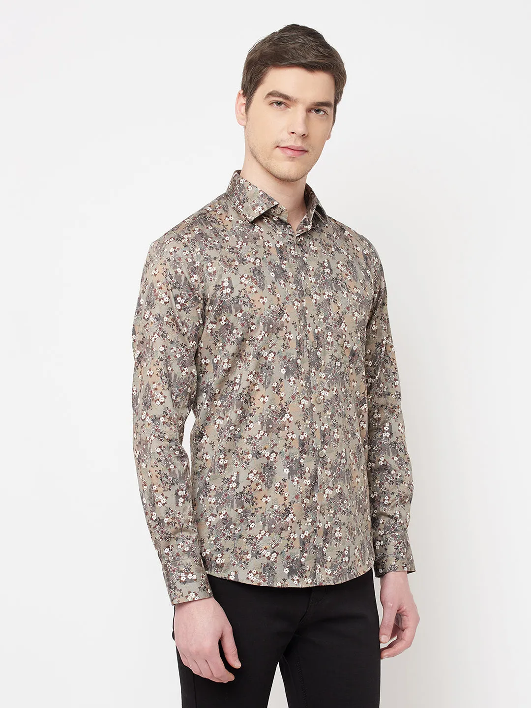 Multi-Color Floral Shirt